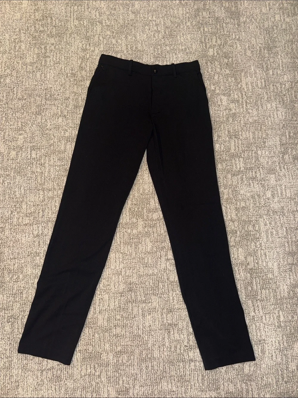 Quince Men's Black Slim Dress Pants